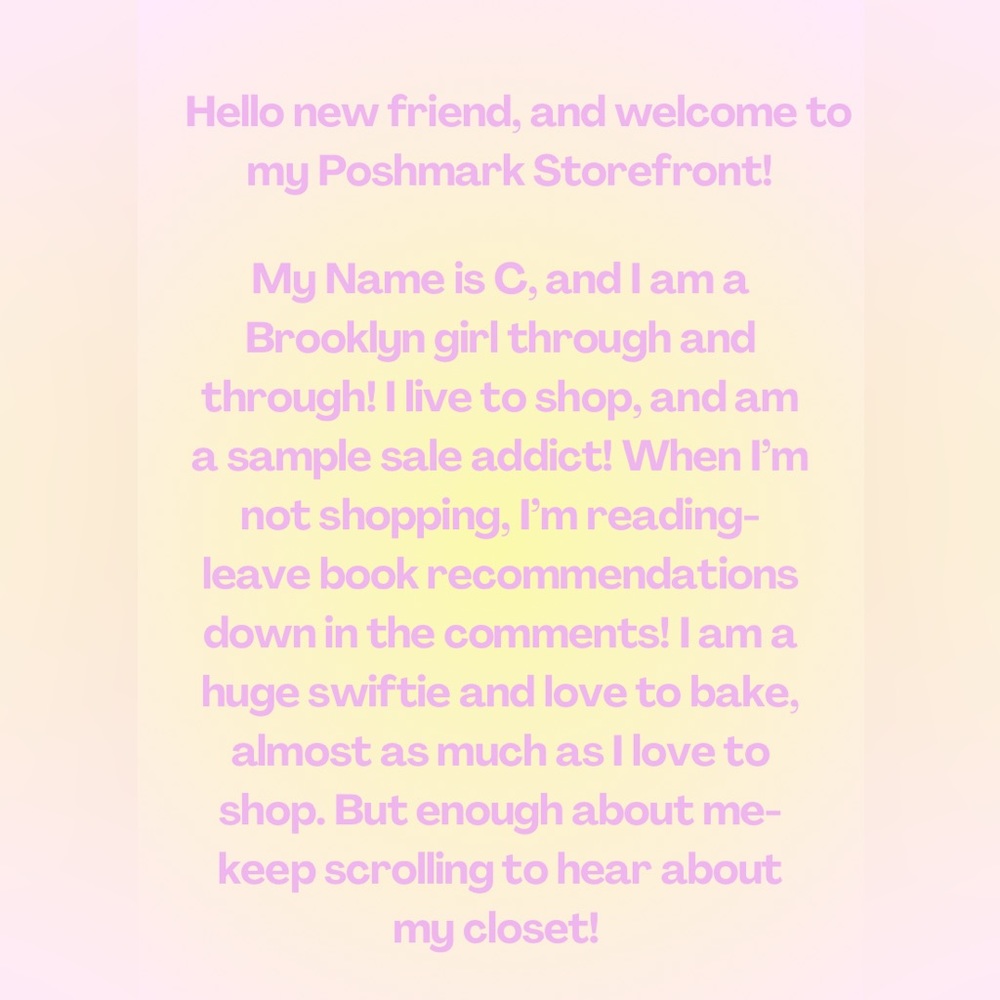Meet your Posher, Mylr987